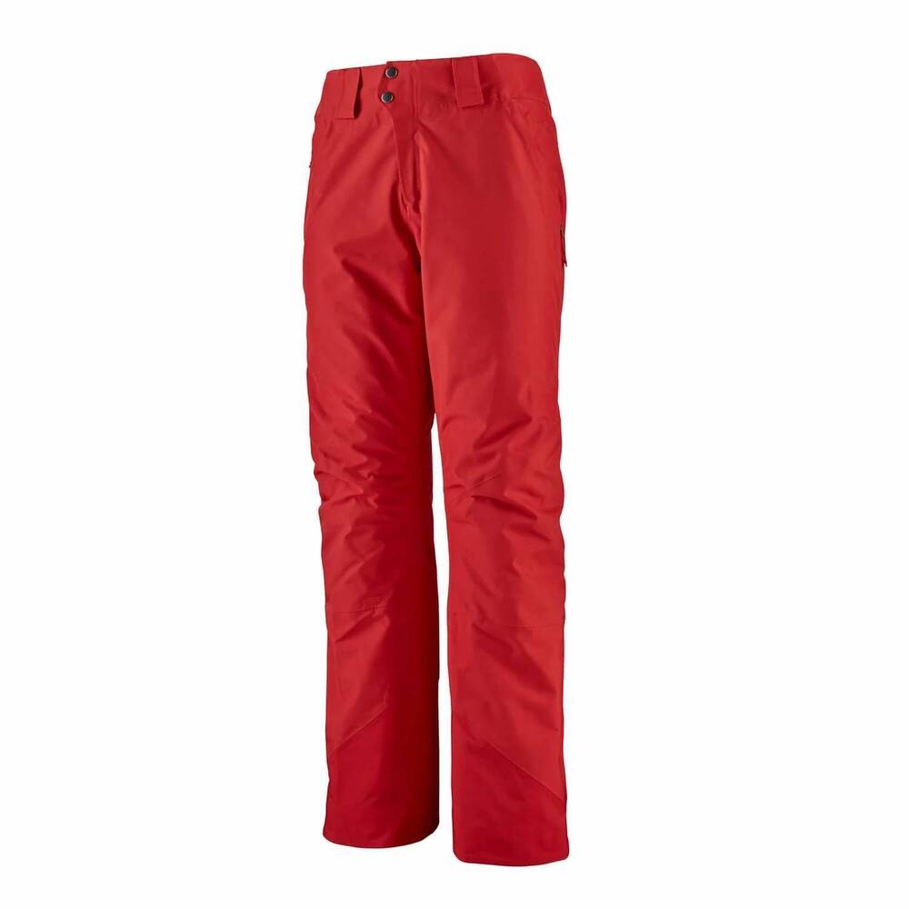 NEW PATAGONIA men's insulated powder bowl pants in fire